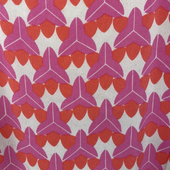 Banana Republic Milly Silk Blend Abstract Print Tank Top - Picture 4 of 16